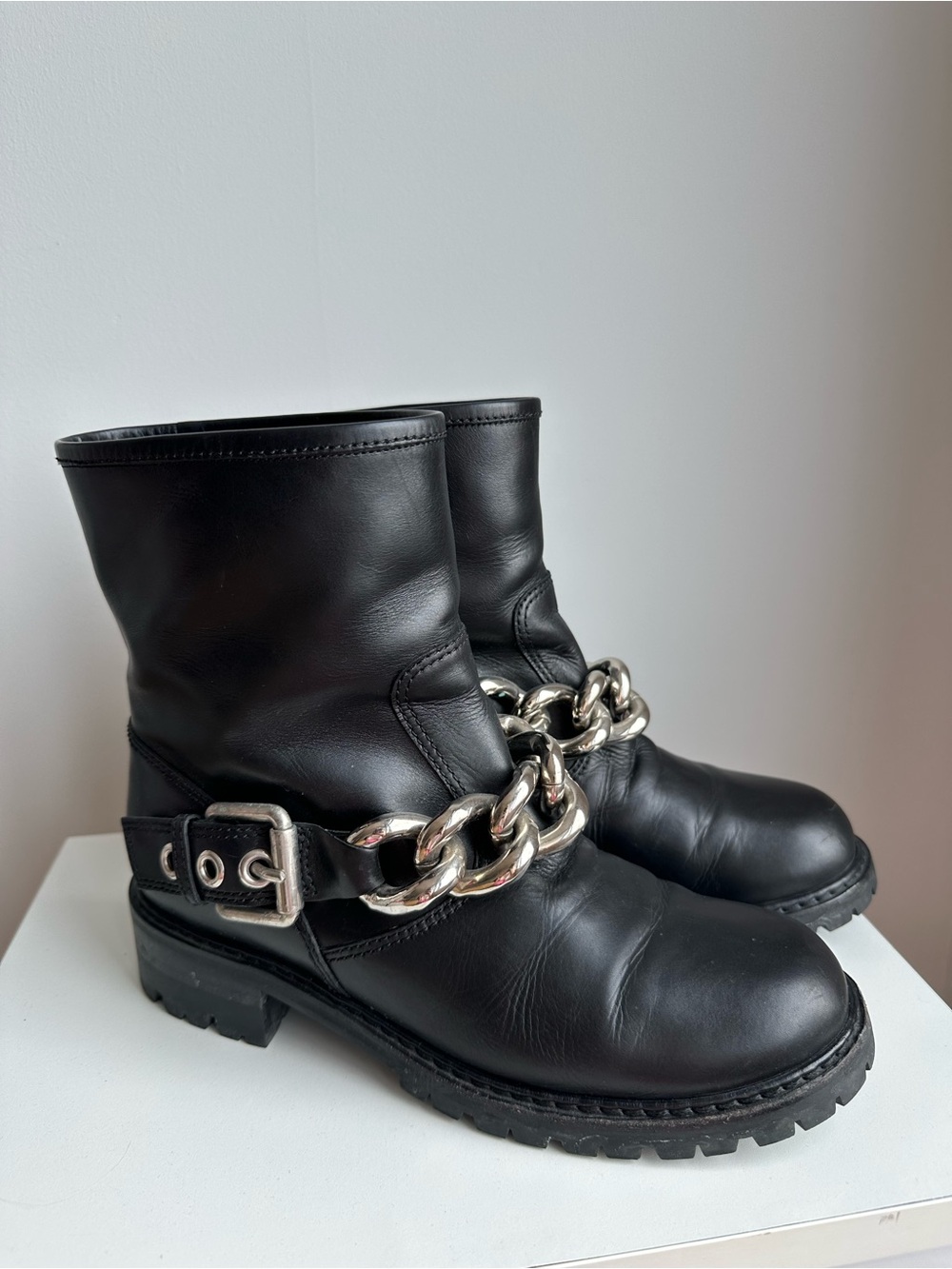 Giuseppe Zanotti biker boots